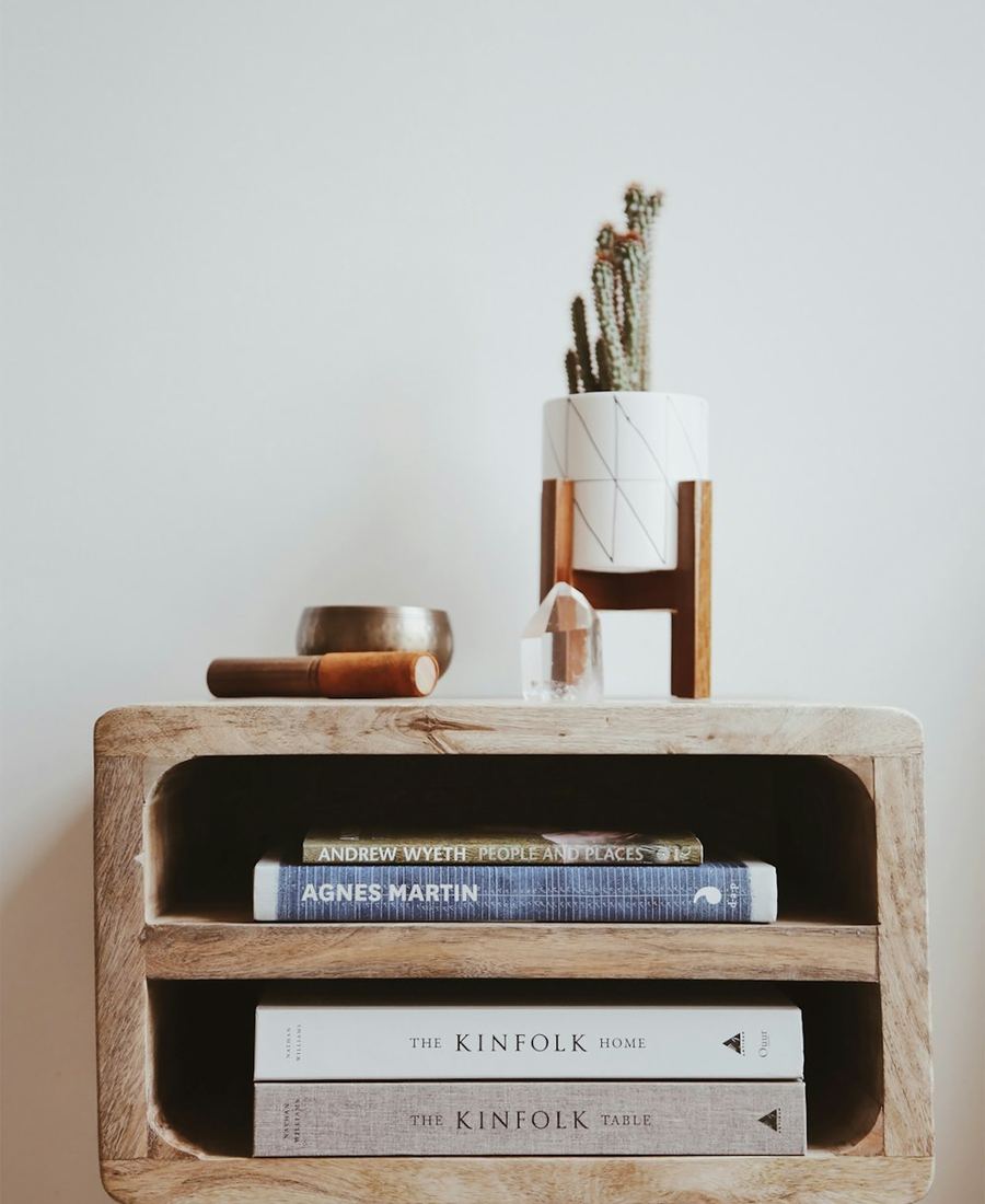 Rowan Open Nightstand