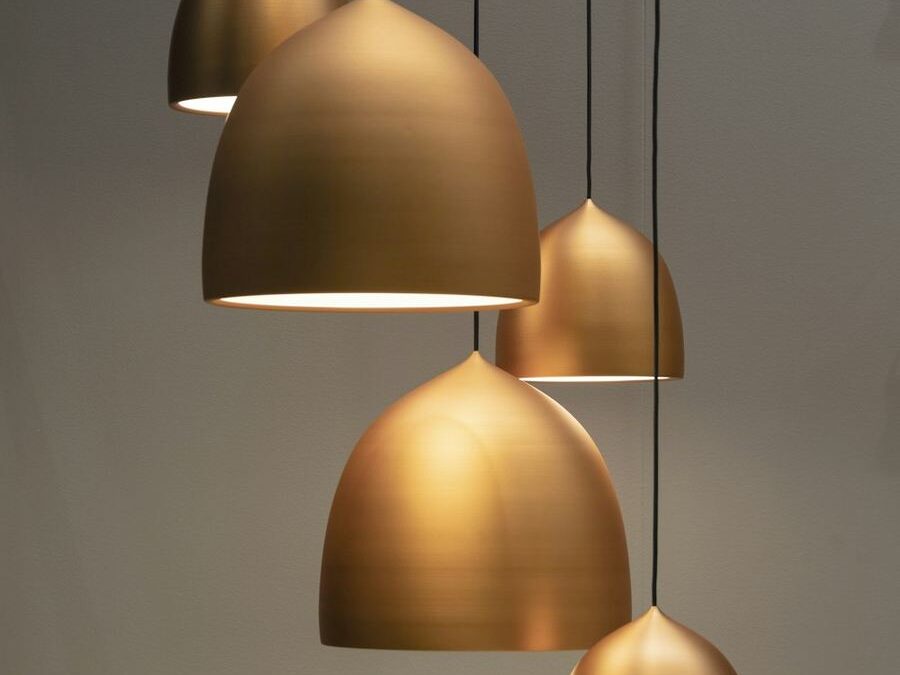 Lumen Brass Pendant Trio